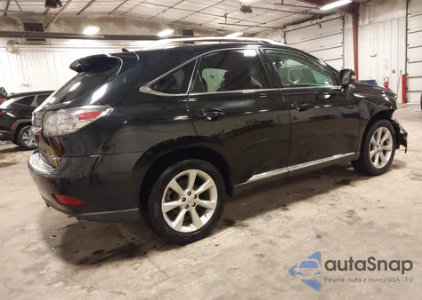 2010 Lexus Rx 350 из США, поврежденный, VIN 2T2BK1BAXAC002601